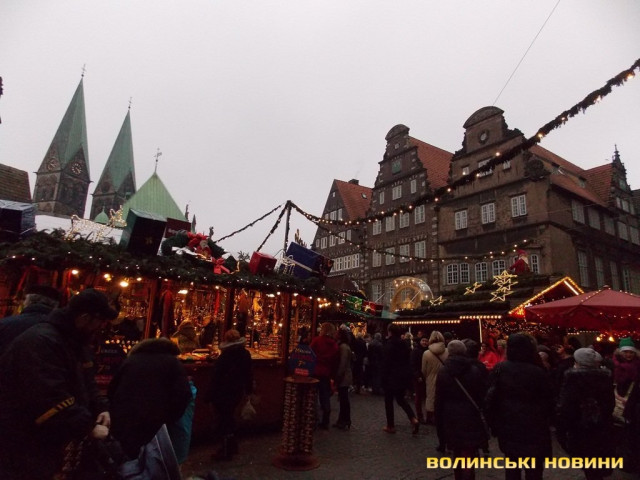 Різдвяний ярмарок в Бремені